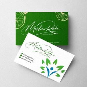 Templates de Cartão de Visita Editáveis