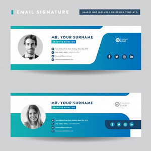 Modelos de Assintura de E-mail editáveis